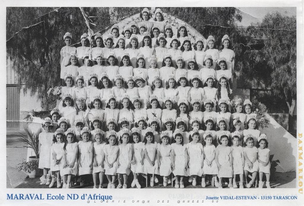PATRONAGE ORAN DES DAMES AFRICAINES DE MARAVAL CENTENAIRE DE SANTA CRUZ 001.JPG